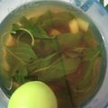 Cooksnap dari Mrs. Dhoni untuk resep Sayur bayam bening