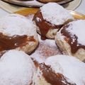 El cooksnap de Maria Teresa Cuda cuando hizo Miguelitos o pan de leche relleno.