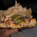 El cooksnap de Rebeca Liera cuando hizo Pulled pork fácil en olla lenta.