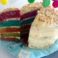 El cooksnap de Irene-Guirao cuando hizo Rainbow Cake.