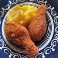 Erka ☺️ Cooksnap-ja, amikor elkészítette a(z) Rántott csirkecomb filé, és csirkemellfilé, hasábburgonyával. 😉 receptet.