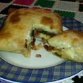 El cooksnap de clareta cuando hizo Camembert relleno y envuelto.