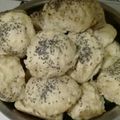 El cooksnap de Vane Di Sanzo cuando hizo Pancitos saborizados con salame y con cebolla.