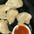 Mukta Gandhi का कुकस्नैप जब उन्होंने वेज़ शेजवान मोमोज़ (Veg Schezwan momos recipe in Hindi) बनाया था।