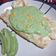 El cooksnap de Maggie cuando hizo Omelette Poblano.