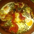 El cooksnap de Josemi CilantroYHierbabuena cuando hizo Huevos al plato.