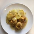 El cooksnap de Javier Rubin Lopez "el salsero" cuando hizo Delicias del muslo al horno con patata panadera.