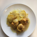 El cooksnap de Javier Rubin Lopez "el salsero" cuando hizo Delicias del muslo al horno con patata panadera.