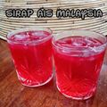 Cooksnap Alisya Zulkifli semasa beliau membuat Sirap Ais Malaysia.