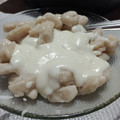 El cooksnap de Denise Fernández cuando hizo Salsa blanca.. (sin manteca ni aceite).