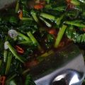 Cooksnap dari Aery untuk resep Tumis sawi hijau+toge pedas