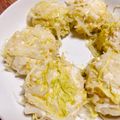 S＊mama♡'s cooksnap of when they made レタスで包む！ふわふわ豆腐シュウマイ.