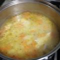 El cooksnap de Viviana Bahamondes cuando hizo Sopa de pollo con verduras.