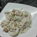 El cooksnap de Jorge Gonzalez Collazo cuando hizo Sorrentinos rellenos de calabaza y pollo.