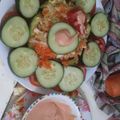 El cooksnap de Christian Tenorio cuando hizo Ensalada rápida con aderezo fácil.