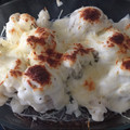 El cooksnap de Marián Gz cuando hizo Coliflor con bechamel y queso gratinado.