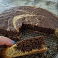 El cooksnap de Isabel Rojí cuando hizo Torta de coco y chocolate esponjosa y fácil.