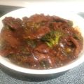 Merz K's cooksnap of when they made Mongolian Beef.