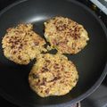 El cooksnap de Azahara Martín cuando hizo Hamburguesa de soja texturizada.