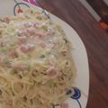 El cooksnap de Jenniree del Carmen Almeida Ramirez cuando hizo Pasta a la Carbonara casera.