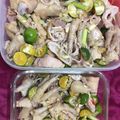 Cooksnap của Đồng Minh Hải khi họ làm theo món Chân gà sốt thái