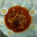 El cooksnap de MaryGlory cuando hizo Garbanzos con bacalao.