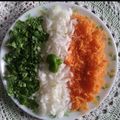 Varsha Ingole Bele's cooksnap of when they made तिरंगा सलाद रेसपी (tiranga salad recipe in marathi).