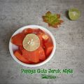 Cooksnap dari Dapur illy untuk resep Pepaya Gula Jeruk Nipis