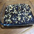 El cooksnap de Alicia Yunis cuando hizo Brownie de manzana saludable.
