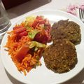 El cooksnap de Alma Azul Francia cuando hizo Hamburguesa de LentejasVegana 🌱.