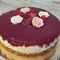 Langó Melinda Cooksnap-ja, amikor elkészítette a(z) Erdei gyümölcsös sajttorta sütés nélkül! receptet.