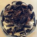 Barbara Vörös Cooksnap-ja, amikor elkészítette a(z) Mascarponés Oreo torta receptet.