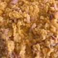 zsoficc Cooksnap-ja, amikor elkészítette a(z) Vöröslencse főzelék receptet.