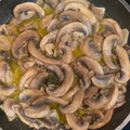 El cooksnap de soledad sierra ortega cuando hizo Champiñon al ajillo. .