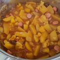 Barbi85 Cooksnap-ja, amikor elkészítette a(z) Paprikás krumpli virslivel és nokedlivel receptet.