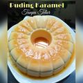 Cooksnap Nor Al Fatihah semasa beliau membuat Puding Karamel Tanpa Telur.