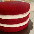Cooksnap dari Rahmadhani Hasibuan untuk resep Steamed Red Velvet Cake with Cream Cheese Frosting