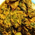 Rupa Pal's cooksnap of when they made শিম বেগুন ঘন্ট(Shim begun ghonto recipe in Bengali).