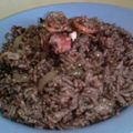 Cooksnap dari YuAna Puji Lestari untuk resep Nasi Goreng Hitam (Tinta Cumi)