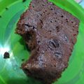 El cooksnap de Calú Godoy cuando hizo Brownie casero.