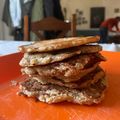 El cooksnap de Julieta Piñeyro cuando hizo Pancakes de banana light, integrales y saludables.