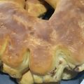El cooksnap de Ana Claudia cuando hizo Rosca de chicharrón hojaldrada.