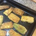 El cooksnap de La Cocina de Caro 👩🏼‍🍳🍽🍸 cuando hizo Milanesas de zapallitos con puré de remolacha.