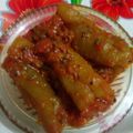 Meena Mathur का कुकस्नैप जब उन्होंने भरवां तोरई (Bharwan torai recipe in Hindi) बनाया था।