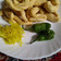 Meena Chudasama's cooksnap of when they made વણેલા ગાંઠીયા.