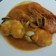 El cooksnap de xacate cuando hizo Rape con gambas en salsa de pimientos.