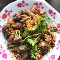 Cooksnap của Tiên Phan khi họ làm theo món Lòng Gà Cháy Tỏi