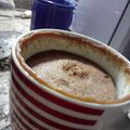 El cooksnap de Mai14 cuando hizo Torta en taza para microondas-SIN HUEVO.