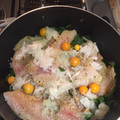 El cooksnap de aleyepess cuando hizo Pescado al limón.