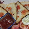 Vidu ganguli का कुकस्नैप जब उन्होंने वेज अनियन सैंडविच (Veg onion sandwich recipe in hindi) बनाया था।